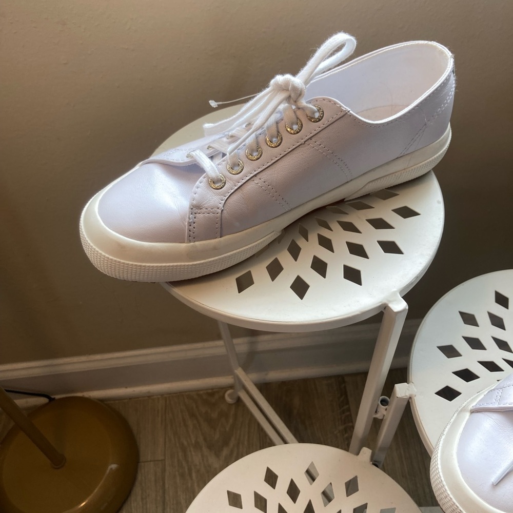 Superga Low-Top Leather Sneakers 39 - Picture 6 of 11